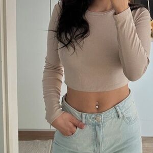 Brown Urban Outfitters Tank Top